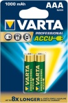 Varta R03/AAA Мини-пальчик 1000mah NiMH Profeesional