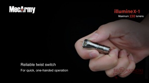 Тактический фонарь MecArmy illumine X-1