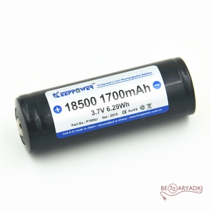 Keeppower 18500 3,7V 1700mAh с электроникой