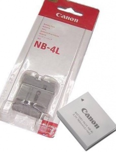 Canon (Original) NB-4L 3.7V/0.76Ah