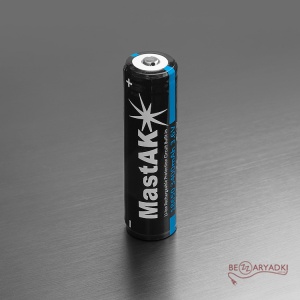 MastAk 18650 3400mah 3.7v со схемой защиты