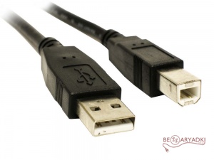Кабель USB. А-В Perfeo U4102 USB A (п) - USB B (п), 1,8м