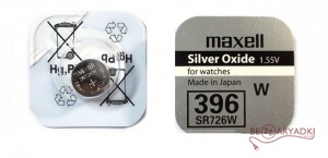 Maxell SR726 (396/397/(W-396)1.55v 33mah
