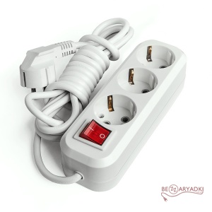 Удлинитель MastAK MU-103 Число розеток-3/1.5метров