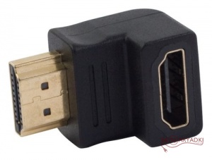 Кабель Видео Perfeo A7005 адаптер угловой HDMI A () - HDMI A (п)