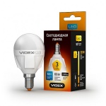 VIDEX LED Лампа G45 6w E14 4100K 220v