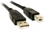 Кабель USB. А-В Perfeo U4101 USB A (п) - USB B (п), 1,0м