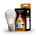 VIDEX LED Лампа A60 15w E27 3000K 220v