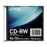 CD-RW диск TDK  x12