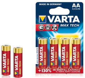 Varta Max-Tech R6/AA 1.5v (Alkaline) Б 4