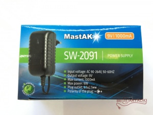 MastAK SW-2091 9V 1000mah