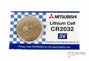 Mitsubishi CR2032 3V Litium